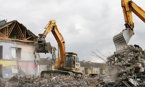 travaux de démolition de maison